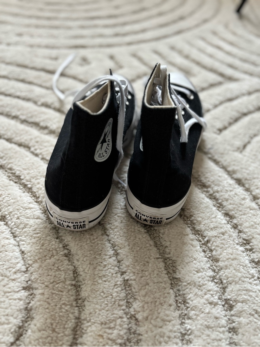 Platform high top converse Chuck Taylor All Star 🖤 - Picture 3 of 4